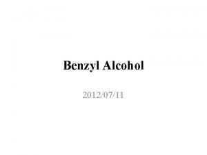Benzyl Alcohol 20120711 Geometries at the B 3
