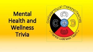Health and wellness trivia