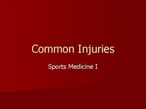 Common Injuries Sports Medicine I Heel Bruise n