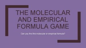 Freon empirical formula