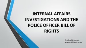 Fss 112 officer bill of rights
