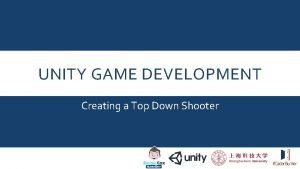 Unity top down shooter