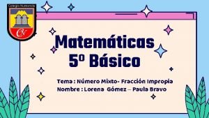 Que son numeros mixtos