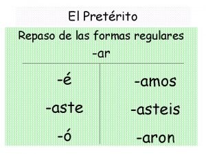 Formas regulares