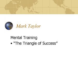 Triangle of success