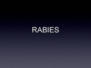 RABIES Rhabdoviruses Features Bulletshaped 75 x 180 nm