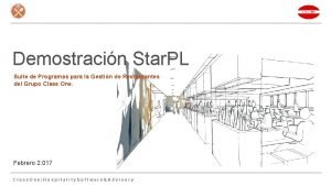 Demostracin Star PL Suite de Programas para la