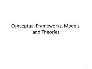 Conceptual inspiration Conceptual inspiration