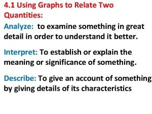 4-1 using graphs to relate two quantities answer key