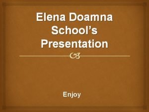 Stimata doamna profesor