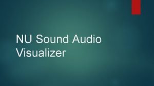 Arduino sound visualizer