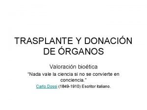 Transplante heteroplastico