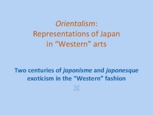 Japanese orientalism