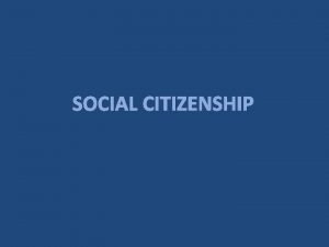 Civil citizenship