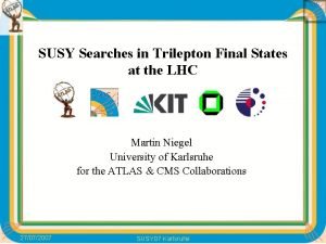 SUSY Searches in Trilepton Final States at the