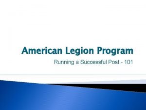 American legion post 101