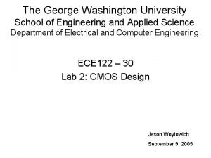 The George Washington University School of Engineering and