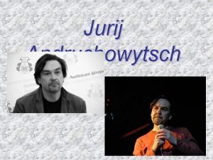 Jurij andruchowytsch