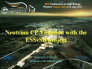EPS Conference on High Energy Physics Venice Italy