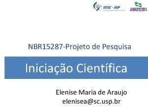 Abnt nbr 15287