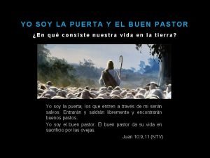 Juan 10 14-16