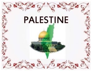 Palestine flag meaning