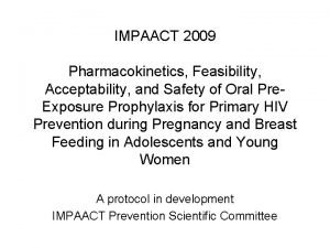 Impaact 2009