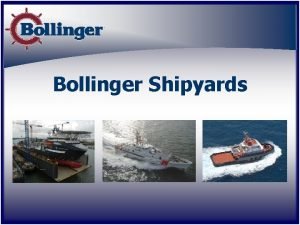 Bollinger algiers