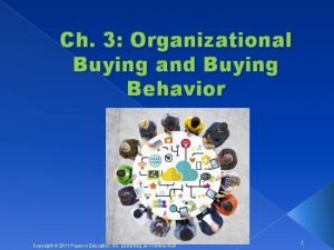 Ch 3 Organizational Buying and Buying Behavior Copyright