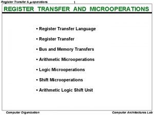 Basic symbols for register transfer