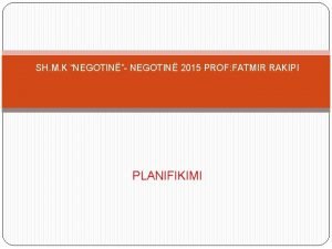 SH M K NEGOTIN NEGOTIN 2015 PROF FATMIR