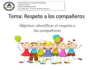 El respeto