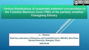 Vertical distributions of suspended sediment concentration in the