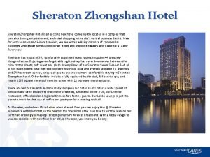 Sheraton zhongshan