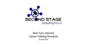 New Tyre Industry Career Pathing Research 16 April