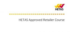 Hetas certificate training Hetas certificate training
