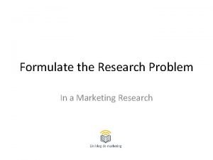 Research problem