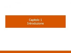 Capitolo 1 Introduzione PIL pro capite Italia 1950