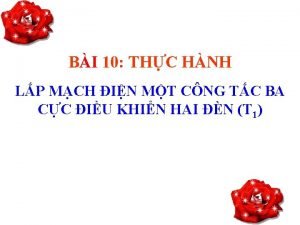 BI 10 THC HNH LP MCH IN MT