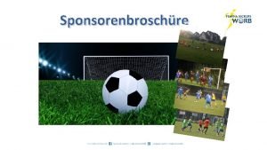 Sponsorenbroschre Verein Femina Kickers Worb Der Verein Femina