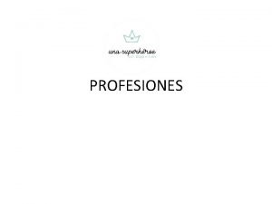 Profesiones y oficios con g