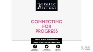 WWW EDHECALUMNI COM WWW EDHECBBAALUMNI COM WWW EDHECALUMNI