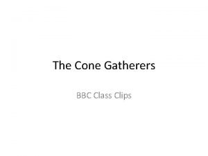 The Cone Gatherers BBC Class Clips Characterisation of