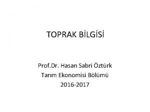 Dr hasan toprak