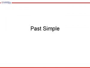 Simple past drive