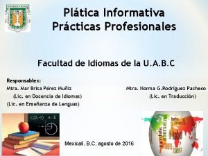 Practicas profesionales uabc