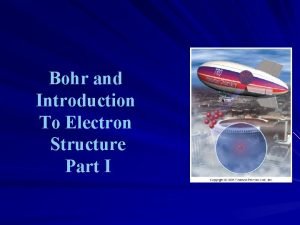 Bohrs model