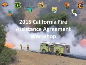 California fire assistance agreement