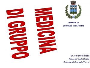 Medicina di gruppo cornedo Medicina di gruppo cornedo