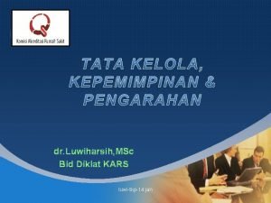 Company LOGO dr Luwiharsih MSc Bid Diklat KARS